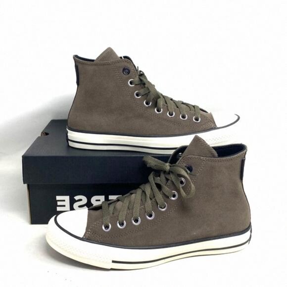 Converse Chuck Taylor High Women Shoe Engine Smoke A05372C Sneakers Casual Suede - Picture 6 of 10